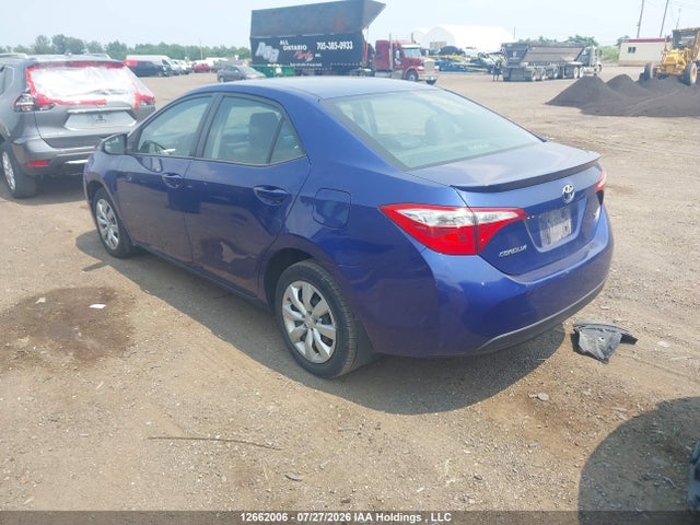 Продаж на аукціоні авто 2016 Toyota Corolla L/le/le Pls/prm/s/s Pls, vin: 2T1BURHE8GC699833, номер лоту: 12662006