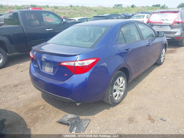 Продаж на аукціоні авто 2016 Toyota Corolla L/le/le Pls/prm/s/s Pls, vin: 2T1BURHE8GC699833, номер лоту: 12662006