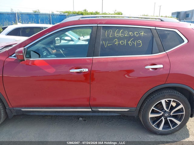 5N1AT2MV6JC701649 Nissan Rogue Midnight Edition/s/sl/sl W/propilot Assist/sv