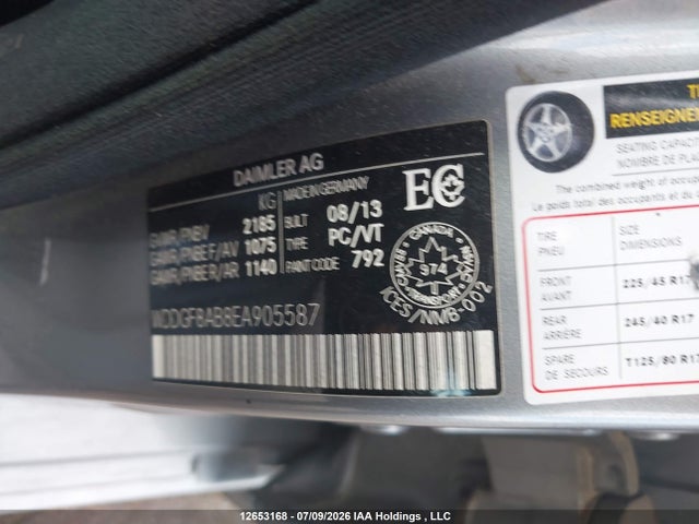 Mercedes-Benz C 300 4matic 2014 WDDGF8AB8EA905587 Image 9