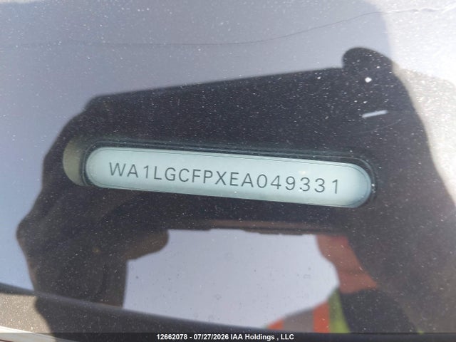 Aukcja sprzedaży 2014 Audi Sq5, vin: WA1LGCFPXEA049331, numer aukcji: 12662078