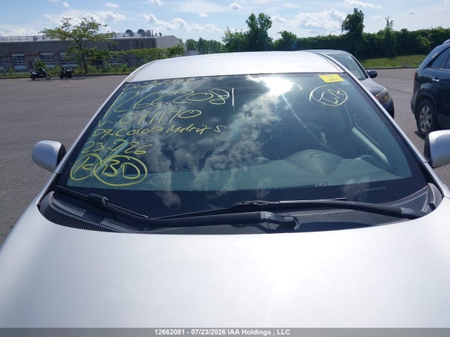 12662081 :رقم المزاد ، 2T1KE40E79C011190 vin ، 2009 Toyota Corolla Matrix S مزاد بيع