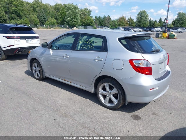 12662081 :رقم المزاد ، 2T1KE40E79C011190 vin ، 2009 Toyota Corolla Matrix S مزاد بيع