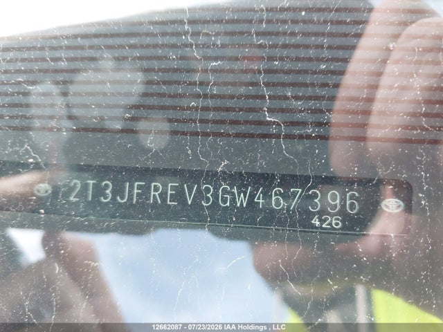 Toyota RAV4 SE 2016 2T3JFREV3GW467396 Image 16