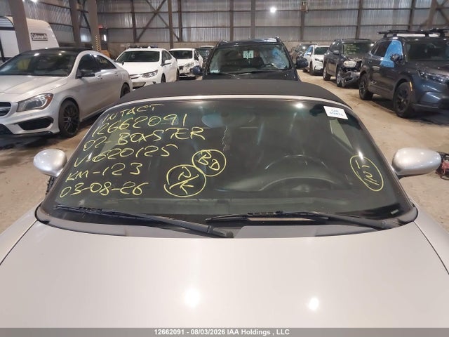 Aukcja sprzedaży 2002 Porsche Boxster, vin: WP0CA29832U620125, numer aukcji: 12662091