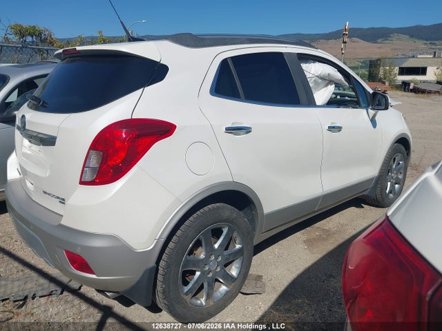 2014 Buick Encore Premium მანქანა იყიდება აუქციონზე, vin: KL4CJHSB6EB664851, აუქციონის ნომერი: 12638727