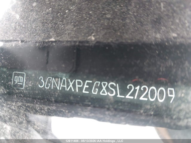 2025 Chevrolet Equinox Lt Awd მანქანა იყიდება აუქციონზე, vin: 3GNAXPEG8SL212009, აუქციონის ნომერი: 12611408