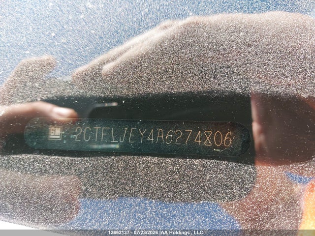 Продажа на аукционе авто 2010 Gmc Terrain Slt, vin: 2CTFLJEY4A6274806, номер лота: 12662137