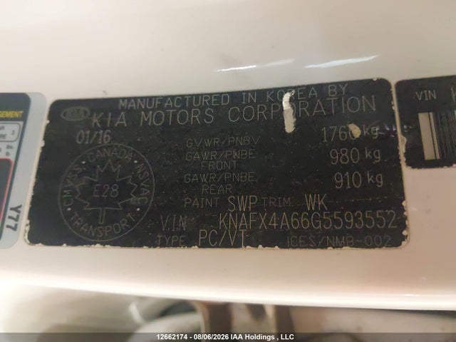 KIA FORTE LX 2016 KNAFX4A66G5593552 Image 22