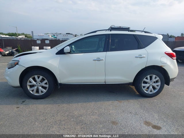 2011 Nissan Murano მანქანა იყიდება აუქციონზე, vin: JN8AZ1MW0BW152265, აუქციონის ნომერი: 12662202