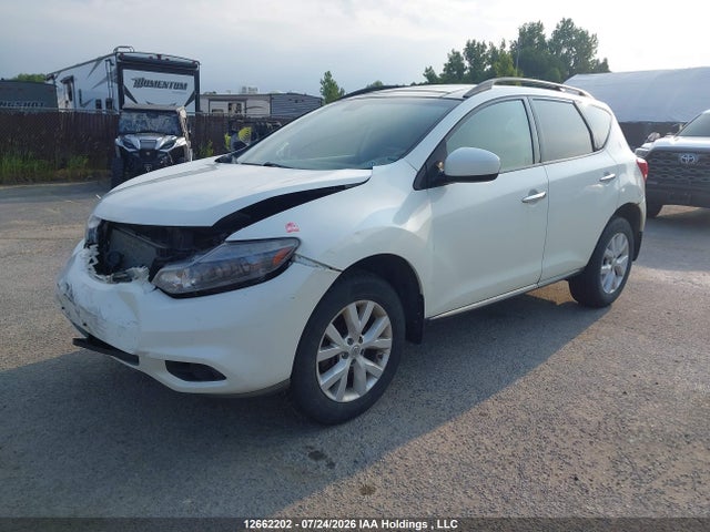 2011 Nissan Murano მანქანა იყიდება აუქციონზე, vin: JN8AZ1MW0BW152265, აუქციონის ნომერი: 12662202