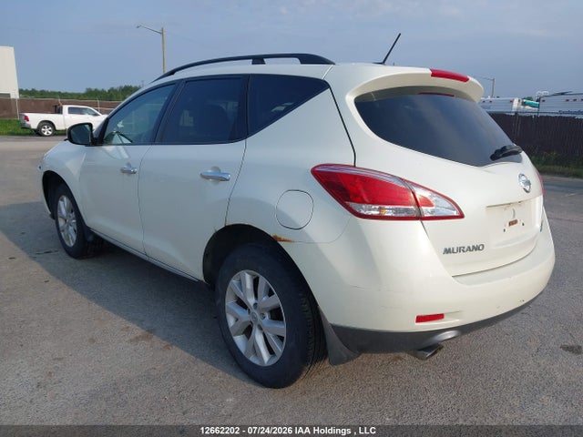 2011 Nissan Murano მანქანა იყიდება აუქციონზე, vin: JN8AZ1MW0BW152265, აუქციონის ნომერი: 12662202
