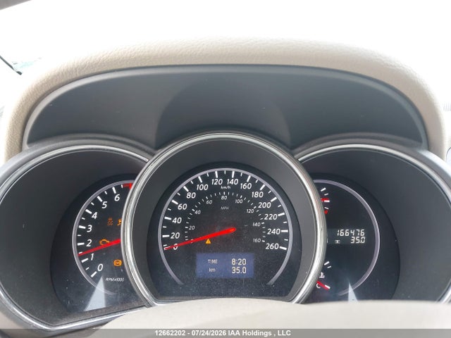 2011 Nissan Murano მანქანა იყიდება აუქციონზე, vin: JN8AZ1MW0BW152265, აუქციონის ნომერი: 12662202