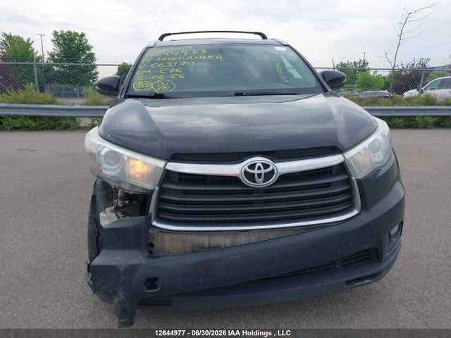 Продаж на аукціоні авто 2014 Toyota Highlander Limited/ltd Platnum, vin: 5TDDKRFH3ES063174, номер лоту: 12644977