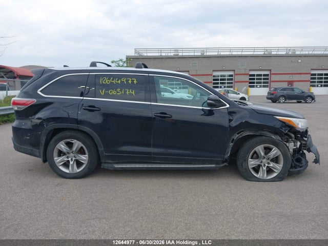 Toyota Highlander Limited/ltd Platnum 2014 5TDDKRFH3ES063174 Image 14