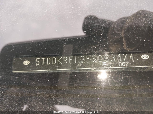 Toyota Highlander Limited/ltd Platnum 2014 5TDDKRFH3ES063174 Image 20