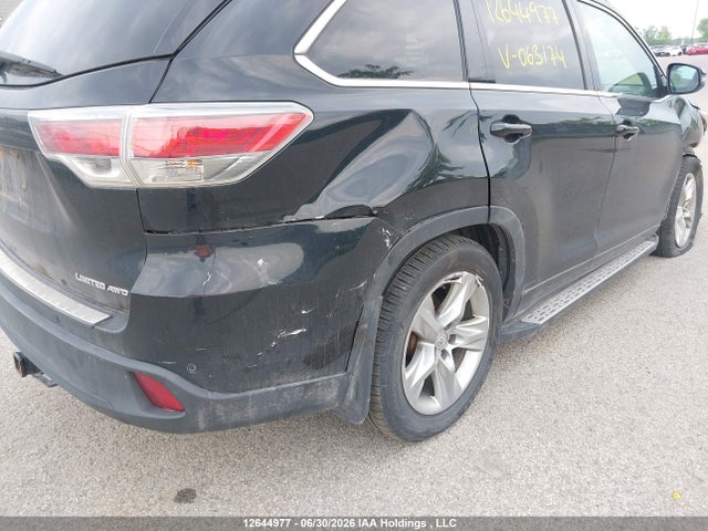 Toyota Highlander Limited/ltd Platnum 2014 5TDDKRFH3ES063174 Image 21