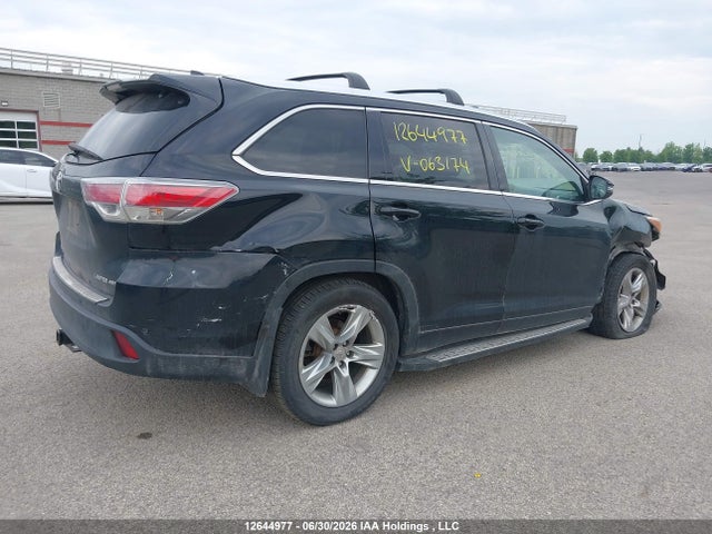 Toyota Highlander Limited/ltd Platnum 2014 5TDDKRFH3ES063174 Image 4
