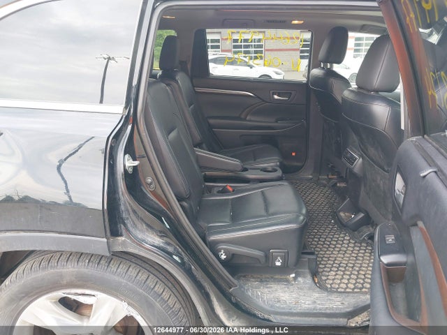 Toyota Highlander Limited/ltd Platnum 2014 5TDDKRFH3ES063174 Image 8