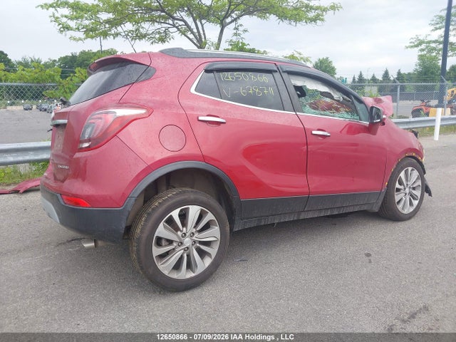 Aukcja sprzedaży 2018 Buick Encore Preferred, vin: KL4CJASB3JB678711, numer aukcji: 12650866