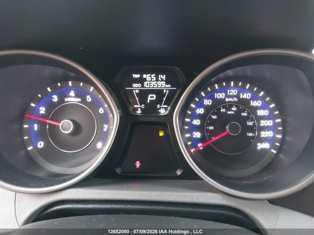 12652050 :رقم المزاد ، 5NPDH4AEXDH421602 vin ، 2013 Hyundai Elantra Gl مزاد بيع