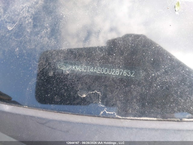 12644167 :رقم المزاد ، KMHCT4AE0DU287632 vin ، 2013 Hyundai Accent Gl مزاد بيع