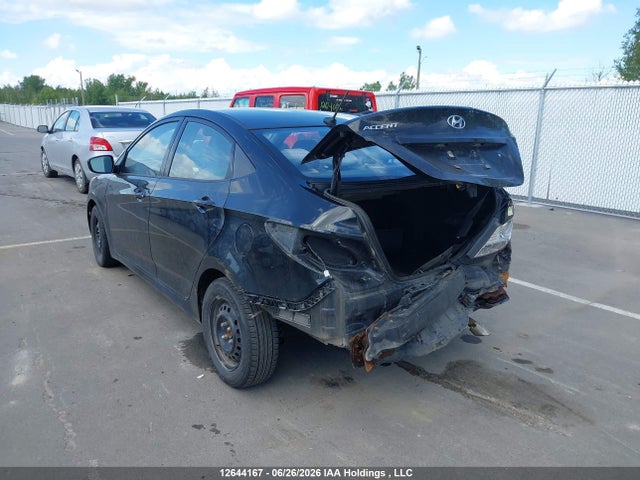 12644167 :رقم المزاد ، KMHCT4AE0DU287632 vin ، 2013 Hyundai Accent Gl مزاد بيع