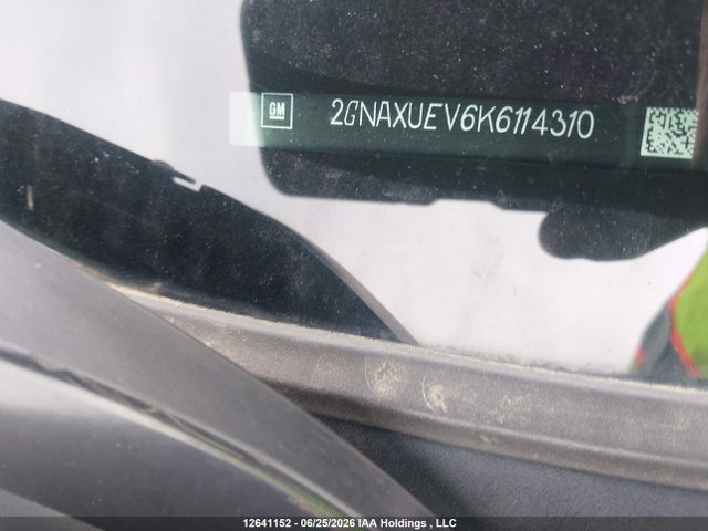 2GNAXUEV6K6114310 Chevrolet EQUINOX 1LT