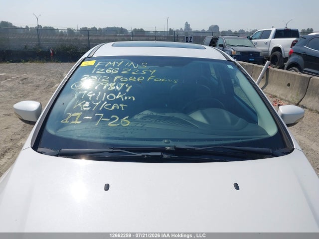 Aukcja sprzedaży 2012 Ford Focus Sel, vin: 1FAHP3M27CL379874, numer aukcji: 12662259