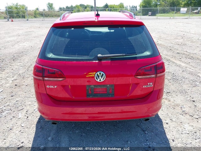 2017 Volkswagen Golf Sportwagen S მანქანა იყიდება აუქციონზე, vin: 3VW017AUXHM518291, აუქციონის ნომერი: 12662265
