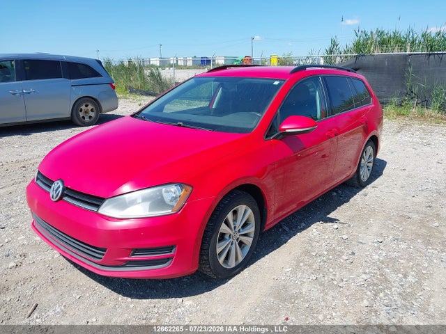 2017 Volkswagen Golf Sportwagen S მანქანა იყიდება აუქციონზე, vin: 3VW017AUXHM518291, აუქციონის ნომერი: 12662265