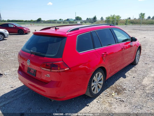 2017 Volkswagen Golf Sportwagen S მანქანა იყიდება აუქციონზე, vin: 3VW017AUXHM518291, აუქციონის ნომერი: 12662265