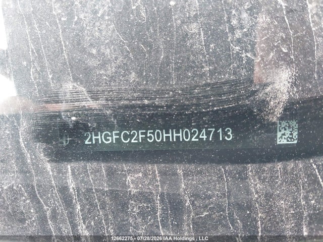 Honda Civic Lx 2017 2HGFC2F50HH024713 Image 9