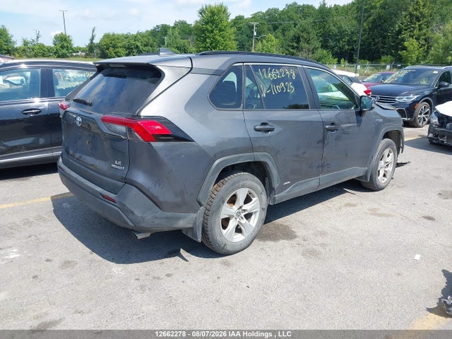 Продажа на аукционе авто 2021 Toyota Rav4 Hybrid Le, vin: 2T3BWRFV8MW110925, номер лота: 12662278