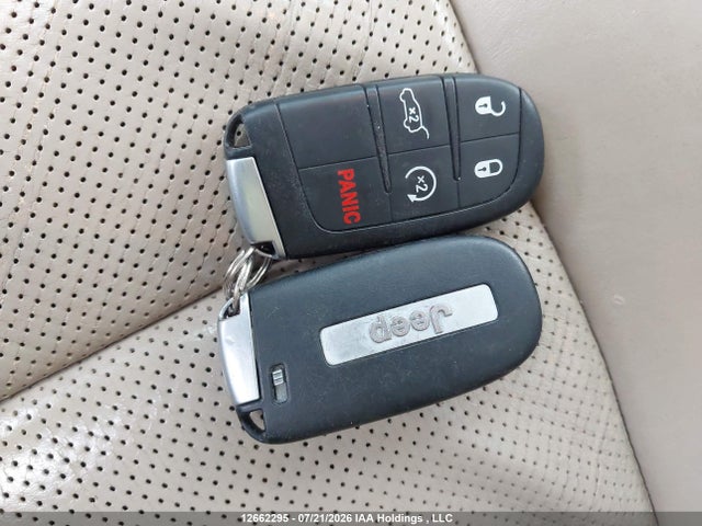 12662295 :رقم المزاد ، 1C4RJFCG0EC137428 vin ، 2014 Jeep Grand Cherokee Overland مزاد بيع