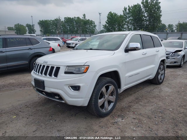 12662295 :رقم المزاد ، 1C4RJFCG0EC137428 vin ، 2014 Jeep Grand Cherokee Overland مزاد بيع