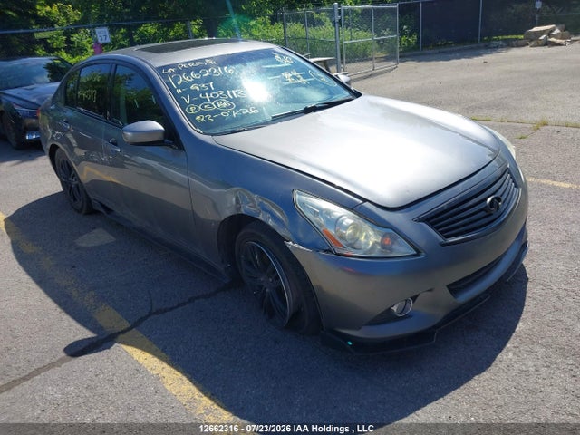 12662316 :رقم المزاد ، JN1CV6AR3BM403113 vin ، 2011 Infiniti G37 مزاد بيع