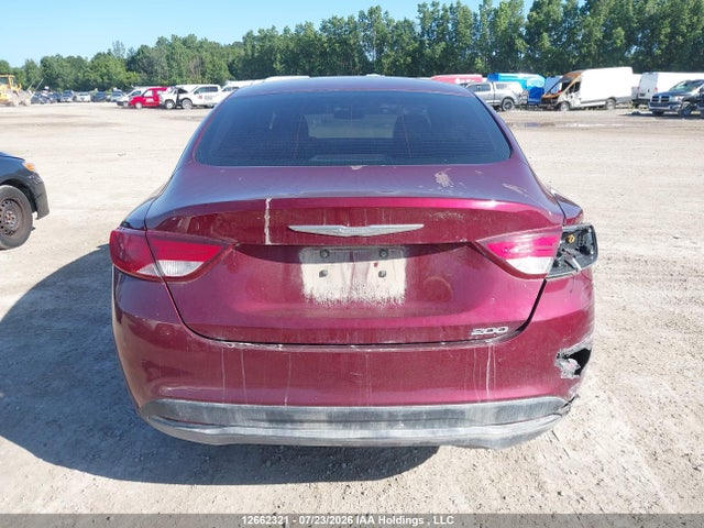 Auction sale of the 2016 Chrysler 200 Lx, vin: 1C3CCCFB1GN110216, lot number: 12662321