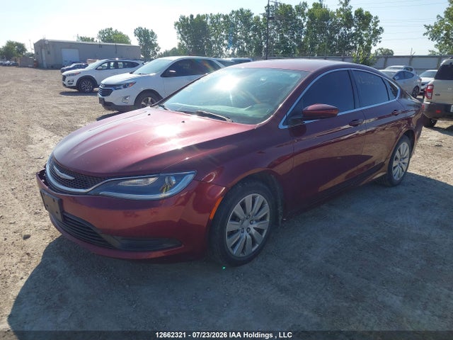 Auction sale of the 2016 Chrysler 200 Lx, vin: 1C3CCCFB1GN110216, lot number: 12662321