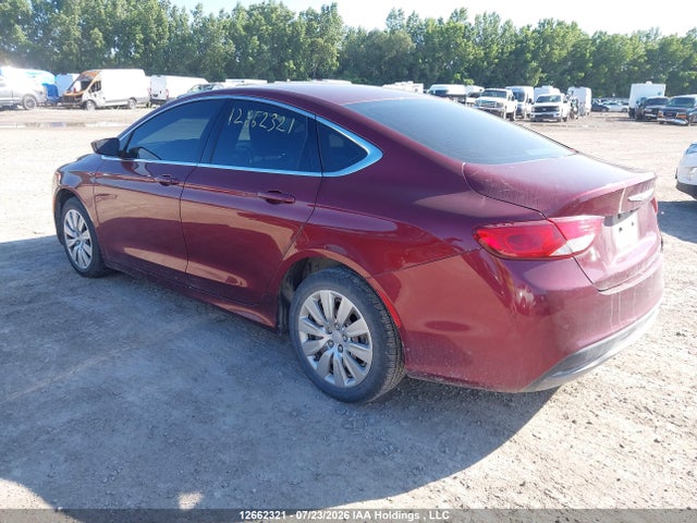 Auction sale of the 2016 Chrysler 200 Lx, vin: 1C3CCCFB1GN110216, lot number: 12662321