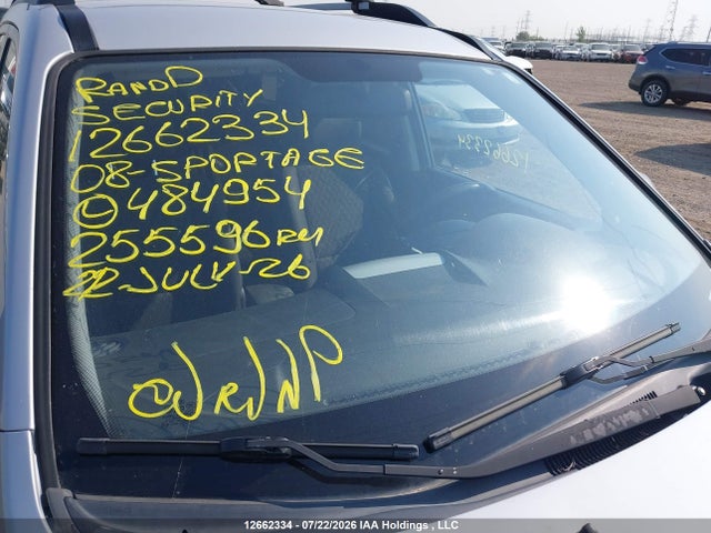 Продажа на аукционе авто 2008 Kia Sportage Lx, vin: KNDJF722387484954, номер лота: 12662334