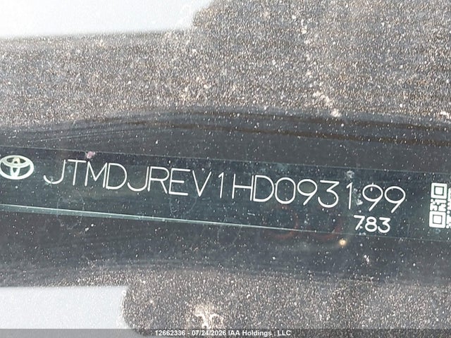 Aukcja sprzedaży 2017 Toyota Rav4 Hybrid Limited, vin: JTMDJREV1HD093199, numer aukcji: 12662336