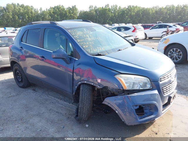 2013 Chevrolet Trax 2lt მანქანა იყიდება აუქციონზე, vin: 3GNCJRSB5DL198541, აუქციონის ნომერი: 12662341