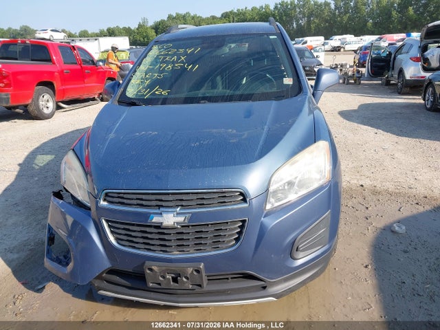 Продажа на аукционе авто 2013 Chevrolet Trax 2lt, vin: 3GNCJRSB5DL198541, номер лота: 12662341