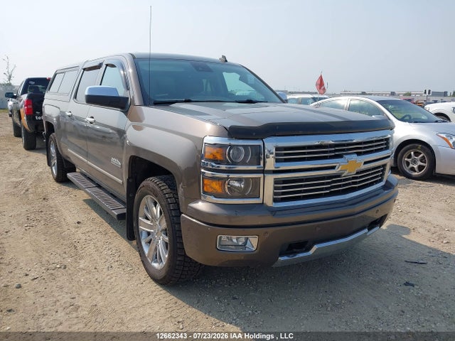 2014 Chevrolet Silverado K1500 High Country მანქანა იყიდება აუქციონზე, vin: 3GCUKTEC8EG307239, აუქციონის ნომერი: 12662343