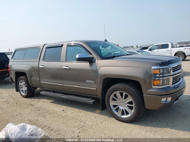 2014 Chevrolet Silverado K1500 High Country მანქანა იყიდება აუქციონზე, vin: 3GCUKTEC8EG307239, აუქციონის ნომერი: 12662343