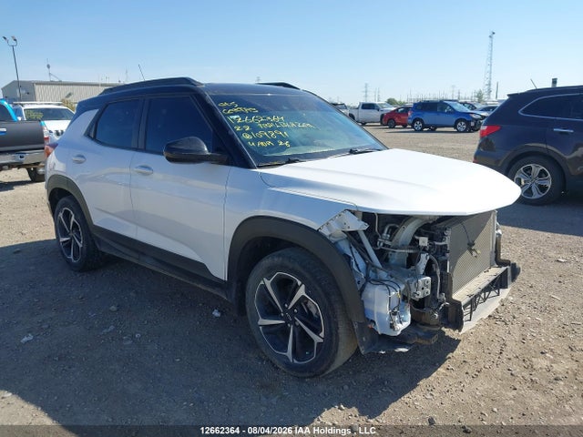 Aukcja sprzedaży 2022 Chevrolet Trailblazer Rs, vin: KL79MUSL8NB109891, numer aukcji: 12662364