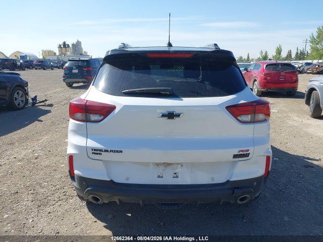 2022 Chevrolet Trailblazer Rs მანქანა იყიდება აუქციონზე, vin: KL79MUSL8NB109891, აუქციონის ნომერი: 12662364