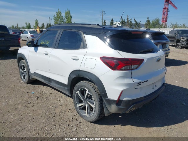 2022 Chevrolet Trailblazer Rs მანქანა იყიდება აუქციონზე, vin: KL79MUSL8NB109891, აუქციონის ნომერი: 12662364