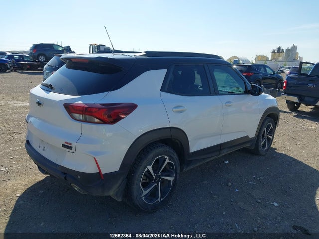 2022 Chevrolet Trailblazer Rs მანქანა იყიდება აუქციონზე, vin: KL79MUSL8NB109891, აუქციონის ნომერი: 12662364